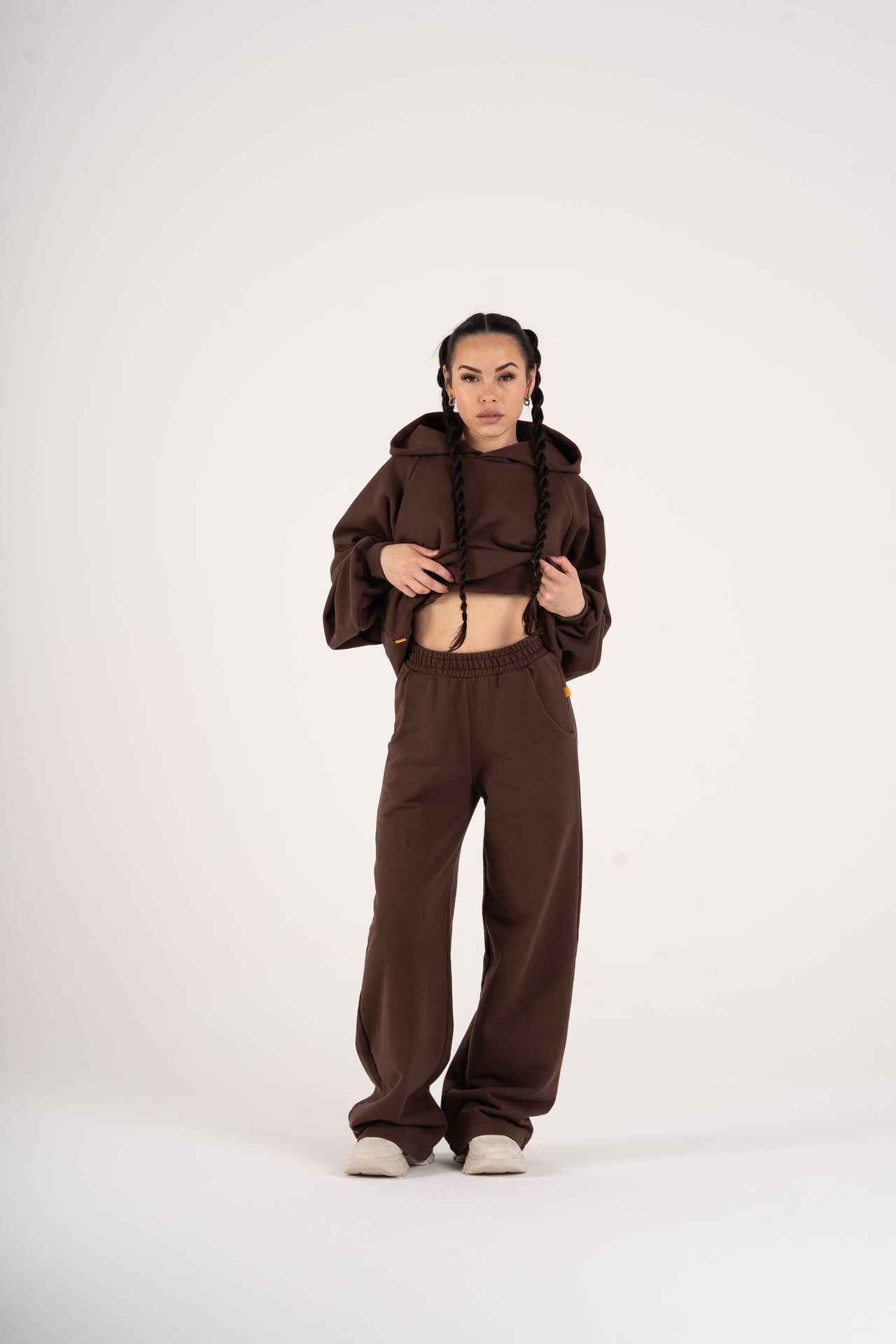 PANTS HEAVY 470 BROWN WOMEN