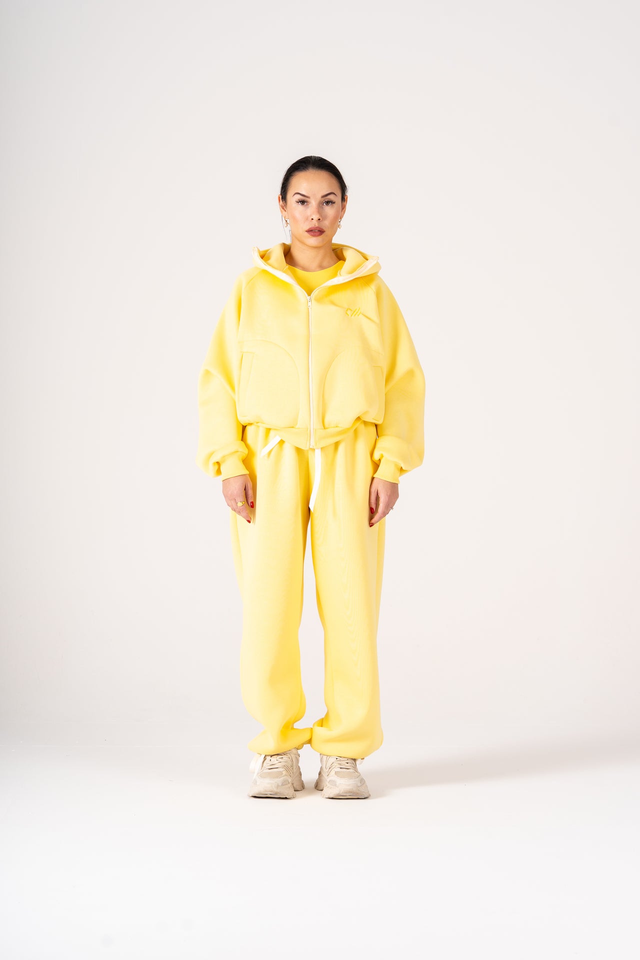 HOODIE ENJOY YELLOW WOMEN