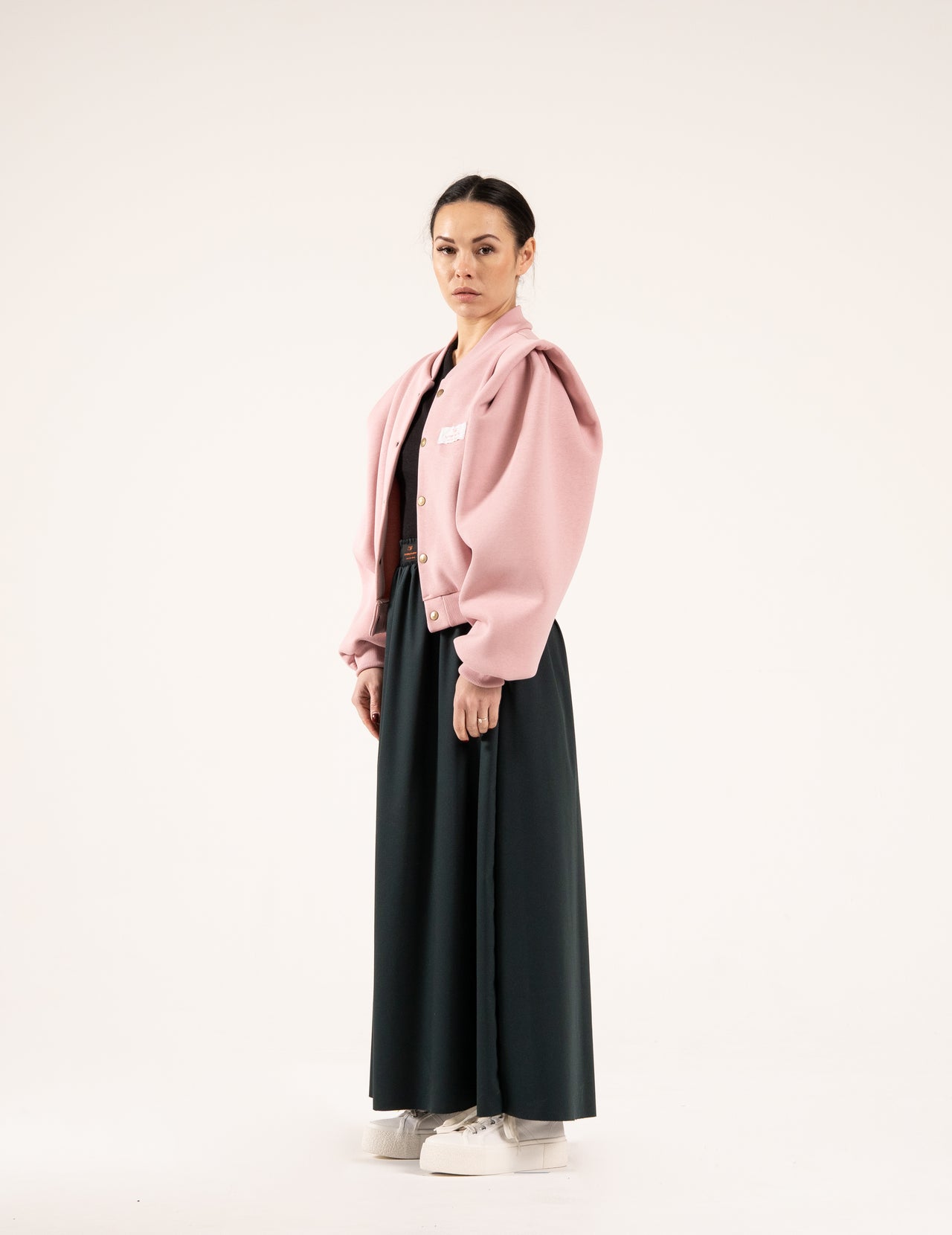 BOMBER WITH ARM PINK