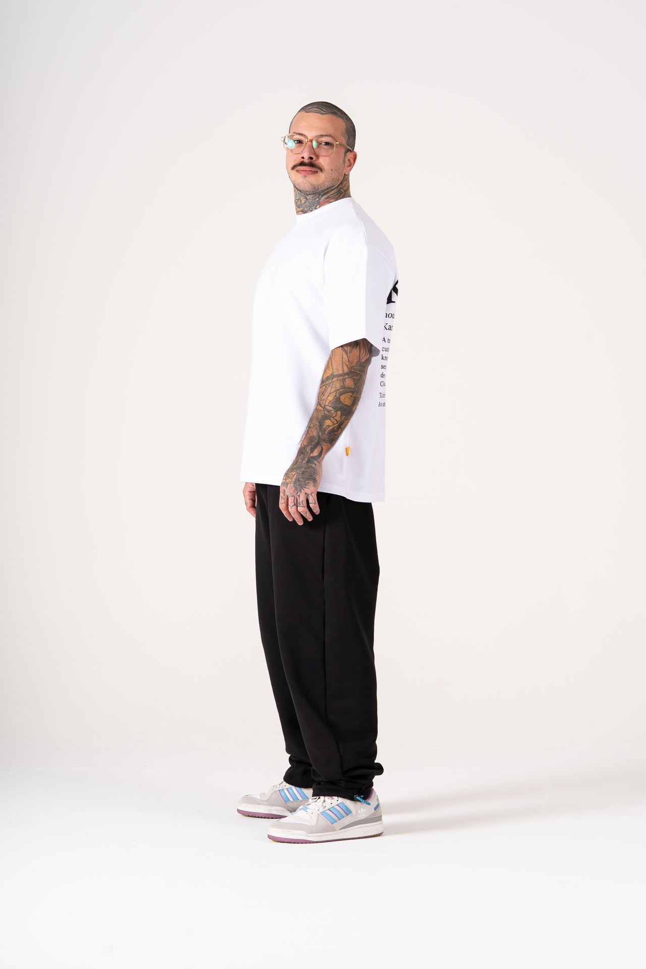 HEAVY 470 PANTS BLACK MEN