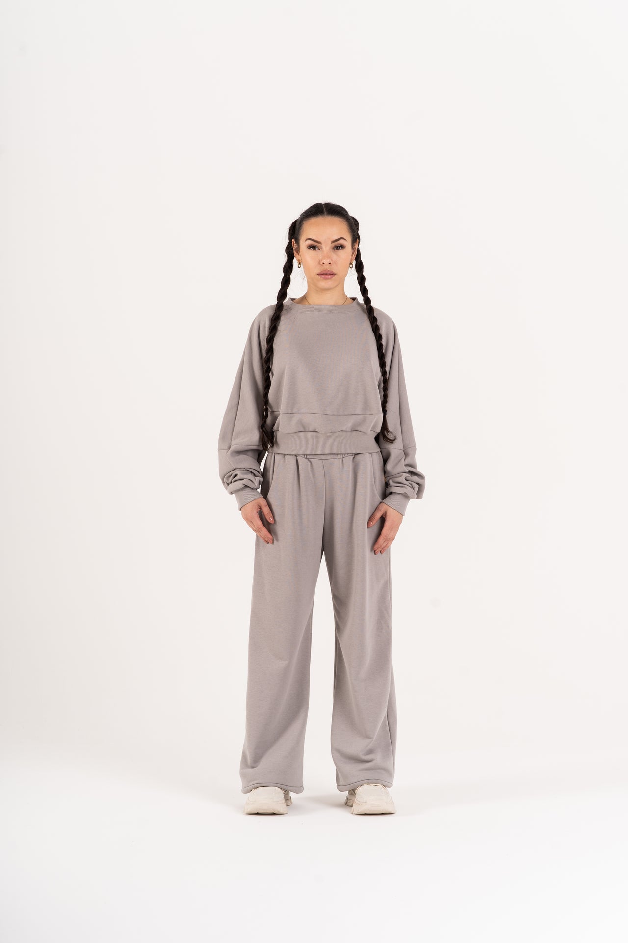 HOODIE GRAY BAGGY